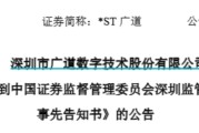 六爻八卦顶格重罚！*ST广道实控人被终身市场禁入