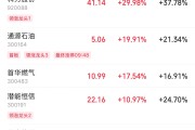 六爻八卦伊以冲突引爆油市，油气股掀起涨停潮